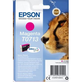 EPSON ink bar Singlepack Magenta T0713 DURABrite Ultra Ink (5,5 ml)