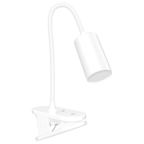 CONNECT IT Stolní LED lampa CLIP 2 s klipem, bílá