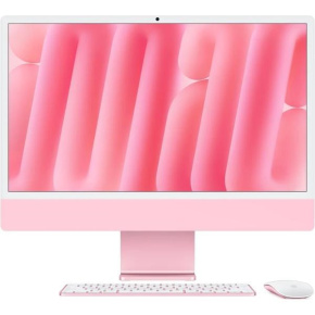 Apple iMac 24'' 4.5K display M4 chip 8-core CPU and 8-core GPU, 16GB, 256GB SSD - Pink