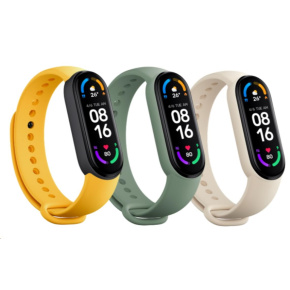 Xiaomi Mi Smart Band 6 Strap(3 pack) Ivory/Olive/Yellow