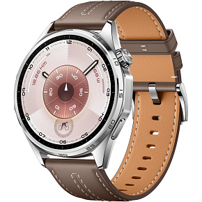 Huawei Watch GT 6 46mm Grey Leather CZ Huawei Watch GT 6 46mm Grey Leather CZ
