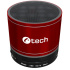 BAZAR - C-TECH repro SPK-08R, bluetooth, červená, poškozený obal