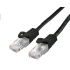 C-TECH kabel patchcord Cat6, UTP, černý, 2m