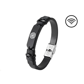 CARNEO PAY Fashion bracelet Iron spirit black CARNEO PAY Fashion bracelet Iron spirit black
