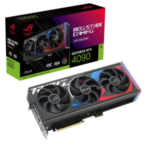 ASUS VGA NVIDIA GeForce RTX 4090 ROG STRIX OC BTF 24G, 24G GDDR6X, 3xDP, 2xHDMI