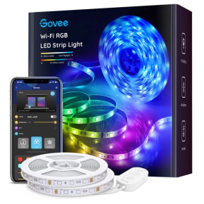 BAZAR - Govee WiFi RGB Smart LED pásek 10m - Poškozený obal (Komplet)