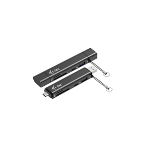 i-tec USB-C/USB-A Dongle SD, TF and 2x USB (1x USB-A, 1x USB-C) i-tec USB-C/USB-A Dongle SD, TF and 2x USB (1x USB-A, 1x USB-C)