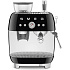 Smeg EGF03BLEU Retro Style pákový kávovar, černý, integrovaný mlýnek, 20 bar, 2,4 l, 1650 W