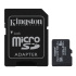 Kingston MicroSDHC karta 8GB Industrial C10 A1 pSLC Card + SD Adapter