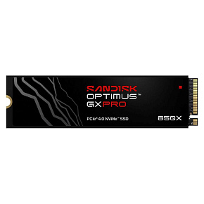 SANDISK SSD OPTIMUS GX PRO 850X NVMe 2TB PCIe, Gen4, (R:7300, W:6600MB/s) SANDISK SSD OPTIMUS GX PRO 850X NVMe 2TB PCIe, Gen4, (R:7300, W:6600MB/s)