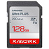 Sandisk Ultra PLUS SDXC karta 128GB UHS-I, V10, U1, C10, (200MB/s)