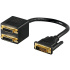 PREMIUMCORD Adapter DVI-D (24+1) male => 2x DVI-D (24+1) female