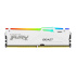 KINGSTON DIMM DDR5 16GB 6000MT/s CL30 Non-ECC FURY Beast RGB XMP, Bílá