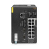 Aruba 4100i 12-port 1GbE (8-port Class 4 POE and 4-port Class 6 POE) 2-port SFP+ DIN Mount Switch