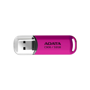 ADATA Flash Disk 32GB C906, USB 2.0, růžová