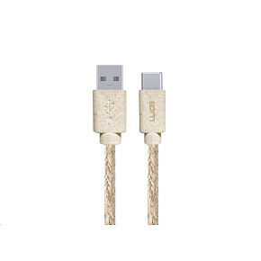 WG - Datový kabel Type-C (male) na USB-A (male), 2 metry, konopný ECO WG - Datový kabel Type-C (male) na USB-A (male), 2 metry, konopný ECO