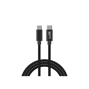 WG - Datový kabel Type-C na Type-C, 1 metr, černá WG - Datový kabel Type-C na Type-C, 1 metr, černá
