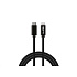 WG - Datový kabel Lightning na Type-C, 50 cm, černá