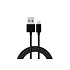 WG - Datový kabel Lightning MFI na USB-A, 2 metry, černá