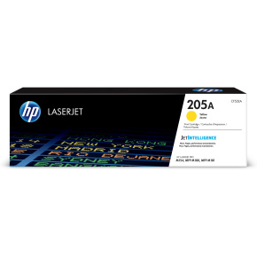 HP 205A Yellow Original LaserJet Toner Cartridge (900 pages)