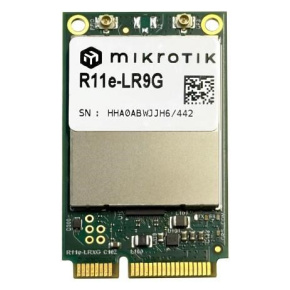 MikroTik R11e-LR9G miniPCIe LoRa® adaptér s GPS MikroTik R11e-LR9G miniPCIe LoRa® adaptér s GPS