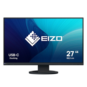 EIZO MT 27" EV2720S-BK FlexScan, IPS, 2560x1440, 350nit, 1500:1, 5ms, USB-C, DisplayPort, HDMI, USB, Repro, Černý EIZO MT 27" EV2720S-BK FlexScan, IPS, 2560x1440, 350nit, 1500:1, 5ms, USB-C, DisplayPort, HDMI, USB, Repro, Černý