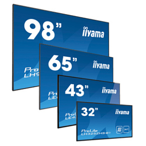 iiyama ProLite LH4364UHS-B1AG, 109,2 cm (43''), 4K, USB, USB-C, RS232, Ethernet, Wi-Fi, Android, kit (RS232), black iiyama ProLite LH4364UHS-B1AG, 109,2 cm (43''), 4K, USB, USB-C, RS232, Ethernet, Wi-Fi, Android, kit (RS232), black