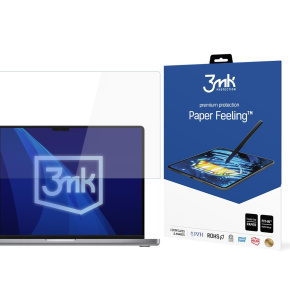 3mk ochranná folie Paper Feeling pro Apple Macbook Pro 16 M1/M2/M3/M4 3mk ochranná folie Paper Feeling pro Apple Macbook Pro 16 M1/M2/M3/M4