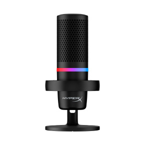 HyperX DuoCast - USB Microphone (Black) - RGB Lighting (HMID1R-A-BK/G) - Mikrofon