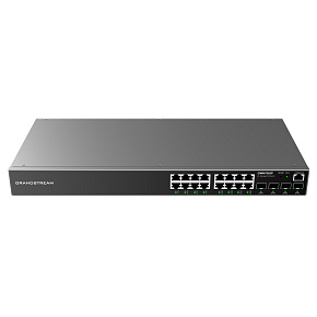 Grandstream GWN7802P Layer 2+ Managed Network PoE Switch 16 portů / 4 SFP Grandstream GWN7802P Layer 2+ Managed Network PoE Switch 16 portů / 4 SFP