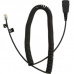 Jabra kabel QD -> RJ10, kroucený, 0,5 - 2 m