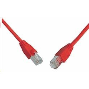 Solarix Patch kabel CAT6 SFTP PVC 7m červený snag-proof C6-315RD-7MB