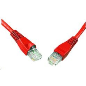 Solarix Patch kabel CAT6 UTP PVC 10m červený snag-proof C6-114RD-10MB