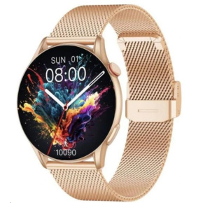 WG - Chytré hodinky WG AirFlex 2 Elegance, dámské, 2x řemínek, zlatá WG - Chytré hodinky WG AirFlex 2 Elegance, dámské, 2x řemínek, zlatá