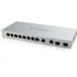 Zyxel XGS1010-12 12-port Gigabit Switch, 8x gigabit RJ45, 2x 2,5GbE RJ45, 2x SFP+