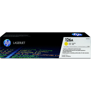 HP 126A Yellow LJ Toner Cart, CE312A (1,000 pages) HP 126A Yellow LJ Toner Cart, CE312A (1,000 pages)