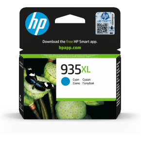HP 935XL Cyan Ink Cartridge, C2P24AE (825 pages) HP 935XL Cyan Ink Cartridge, C2P24AE (825 pages)