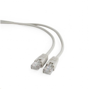 GEMBIRD kabel patchcord Cat5e UTP 0,5m, šedý