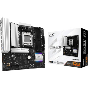 ASRock MB Sc AM5 A620AM PRO RS, AMD X620A, 4xDDR5, 1xHDMI, 1xDP ASRock MB Sc AM5 A620AM PRO RS, AMD X620A, 4xDDR5, 1xHDMI, 1xDP