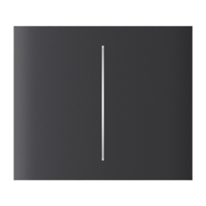 Ajax CenterButton (2-gang) vertical - Středové dvou tlačítko, vertikální instalace, grafitová Ajax CenterButton (2-gang) vertical - Středové dvou tlačítko, vertikální instalace, grafitová
