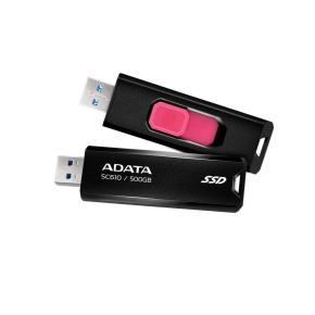 ADATA Externí SSD 500GB SC610, USB-A 3.2, černá ADATA Externí SSD 500GB SC610, USB-A 3.2, černá