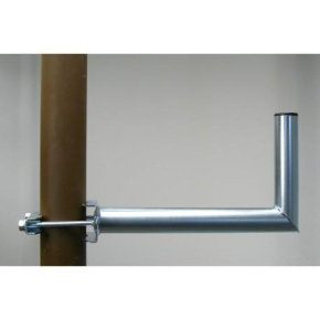 Držák antény na stožár, galvanický zinek, délka 35cm