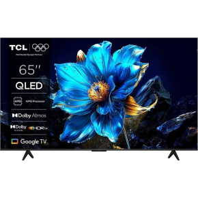 TCL 65" TV, QLED, 4K Ultra HD, HDR, Google TV, LAN, Wi-Fi, HDMI, Chromecast, Miracast, AirPlay TCL 65" TV, QLED, 4K Ultra HD, HDR, Google TV, LAN, Wi-Fi, HDMI, Chromecast, Miracast, AirPlay
