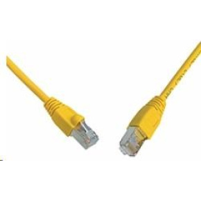 Solarix Patch kabel CAT6 SFTP PVC 5m žlutý snag-proof C6-315YE-5MB