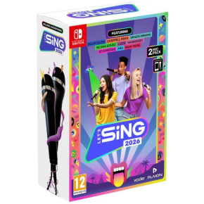 Switch hra Let’s Sing 2026 + 2 mikrofony