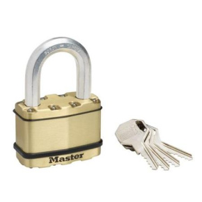 Master Lock Mosazný visací zámek - Excell - 64mm Master Lock Mosazný visací zámek - Excell - 64mm