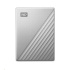 WD My Passport Ultra 1TB, Externí HDD, USB-C 3.0, stříbrná