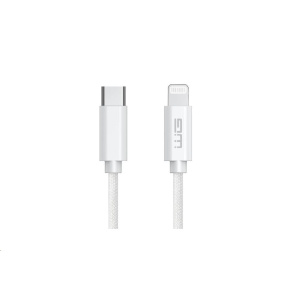 WG - Datový kabel Lightning Mfi na Type-C, 1 metr, 3A, bílá WG - Datový kabel Lightning Mfi na Type-C, 1 metr, 3A, bílá
