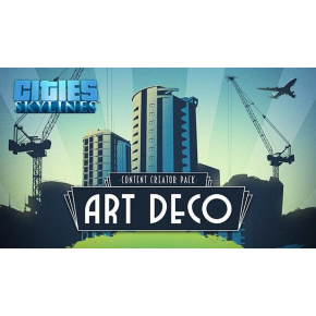 Cities: Skylines - Content Creator Pack: Art Deco (PC) klíč Steam Cities: Skylines - Content Creator Pack: Art Deco (PC) klíč Steam