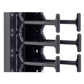 TRITON vertikální vyvazovací panel 32U, dvouřadý, pro rozvaděče šířky 800mm z řady RMA, RZA, RDA, RTA, RYA, černý TRITON vertikální vyvazovací panel 32U, dvouřadý, pro rozvaděče šířky 800mm z řady RMA, RZA, RDA, RTA, RYA, černý